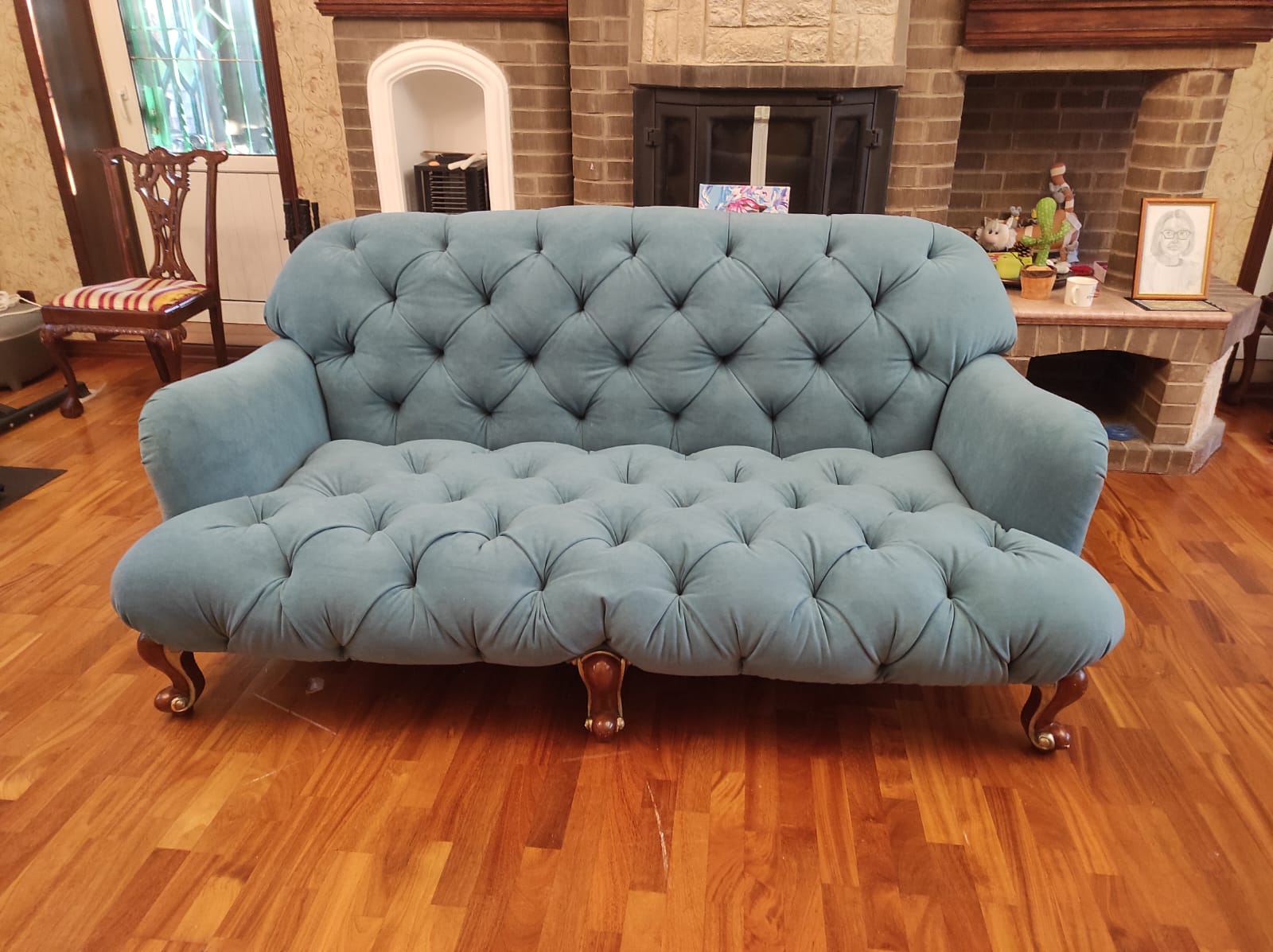 Обивка дивана. Фрунзенская